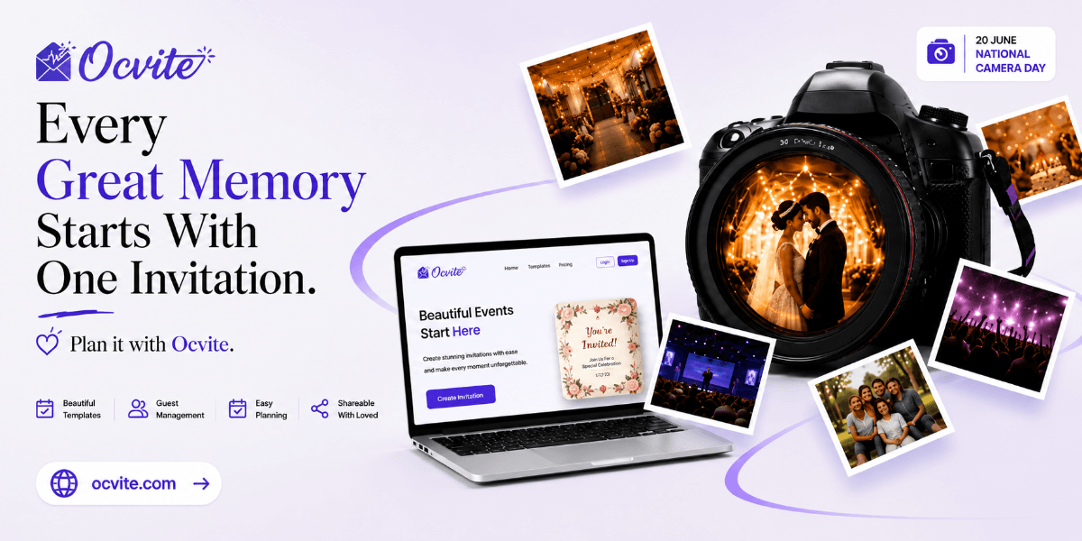 Camera capturing memories at a special celebration