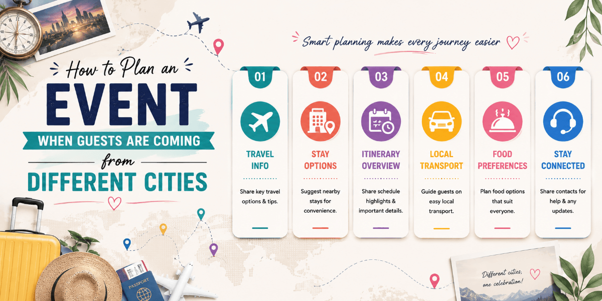 Digital event invitation explaining a clear plus-one policy for guests